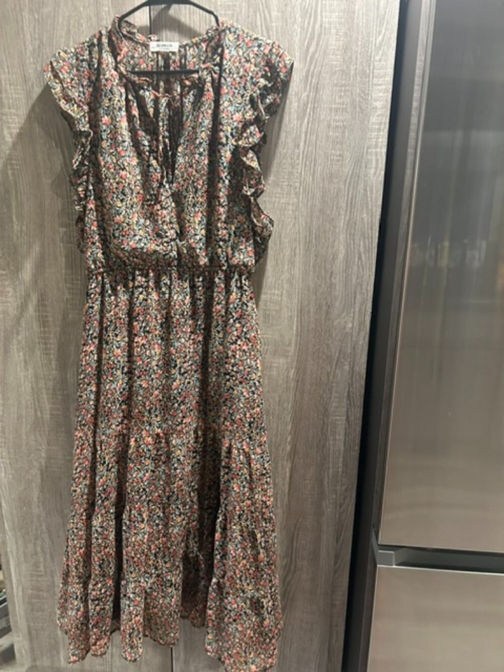 BB Dakota Print Tiered Dress